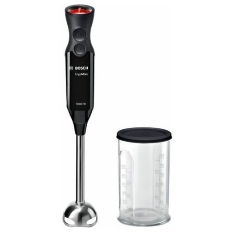 Bosch ErgoMixx MS6CB6110 Hand Blender with Turbo Function - Powerful, Versatile & Stylish in Black